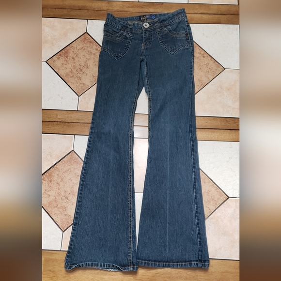 Y2K Flare Jeans Angels Size 3 - Picture 1 of 6